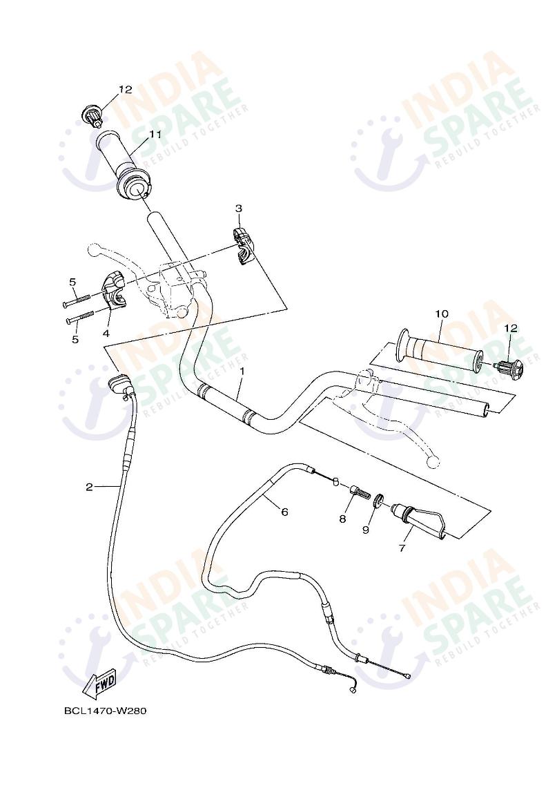 STEERING HANDLE & CABLE